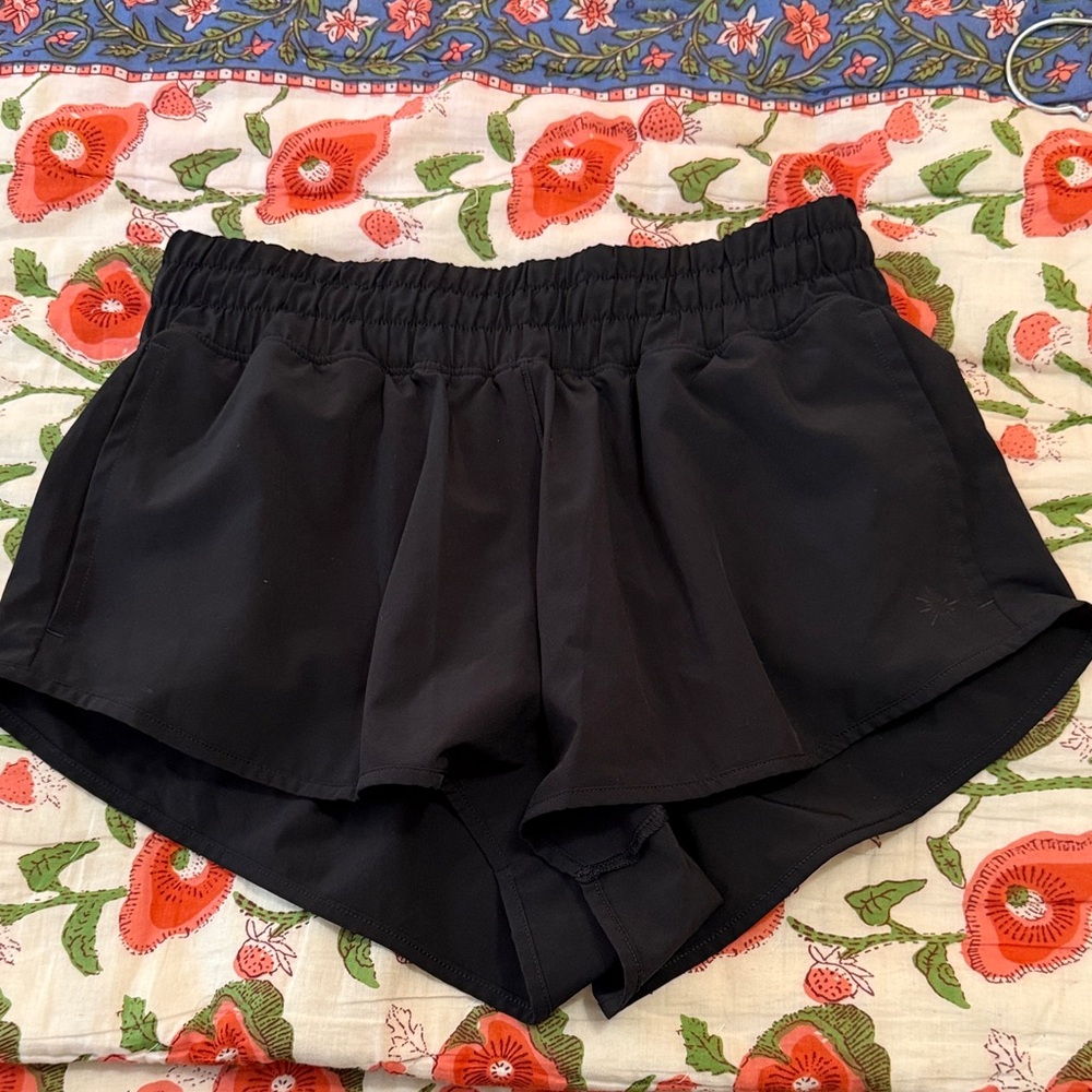 Aerie Women's Black Athletic Shorts